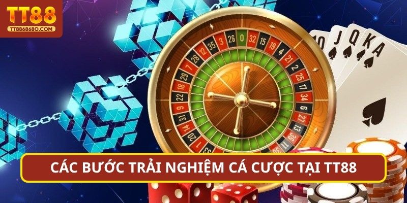 Các bước trải nghiệm cá cược tại TT88